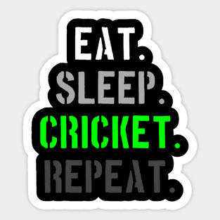 Cricket Sticker